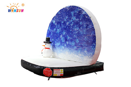 WSX-091 Inflatable Globe With Snowman