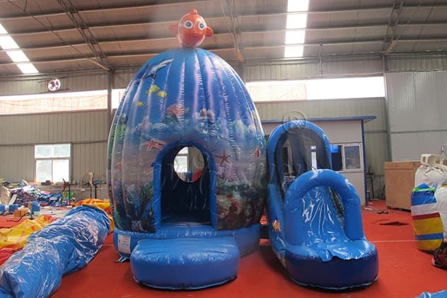 commercial Inflatable Bounce Castle & Slide