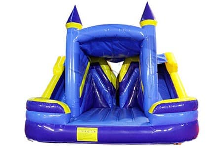 WSC-225 Inflatable Bounce House With Double Slide