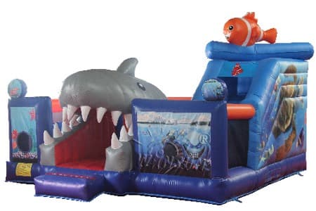 WSC-263 Inflatable Combo Bouncer With Slide