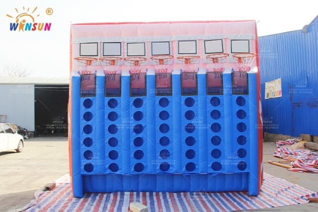 Inflatable Connect Four Basketball Games for kids