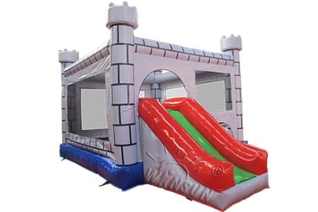 WSC-248 Inflatable Jumping Castle With Slide