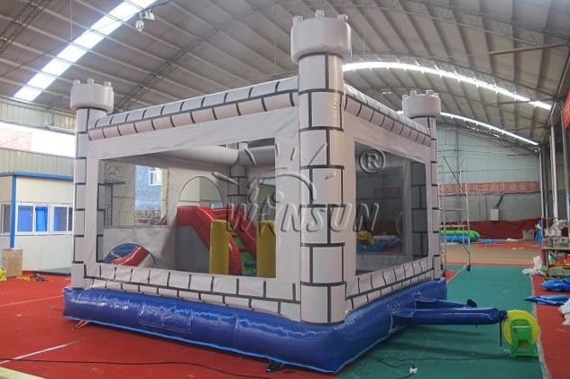 outdoor wholesale Inflatable Jumping Castle with Slide for kids