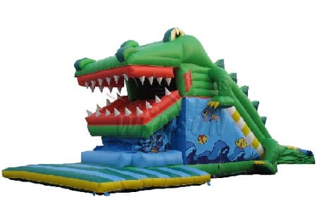 WSS-114 Inflatable Snappy Dragon Slide