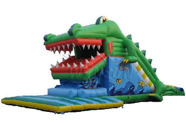 large Inflatable snappy dragon Slide