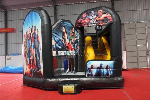 commercial Justice League 5-in-1 Bounce House