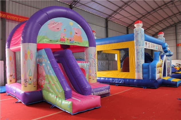 cheap Peppa Pig Bouncy House with Slide cost