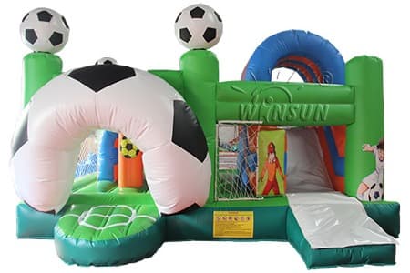 WSC-273 Soccer Themed Inflatable Combo