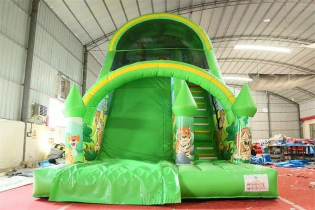 commercial inflatable jungle slide