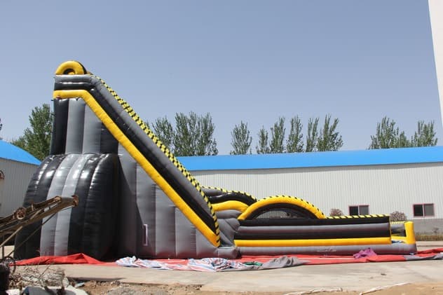 wholesale inflatable nuclear dropkick slide