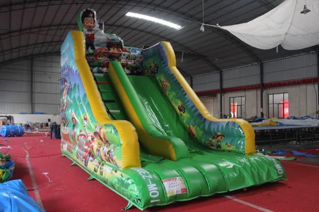 commercial customized inflatable slide