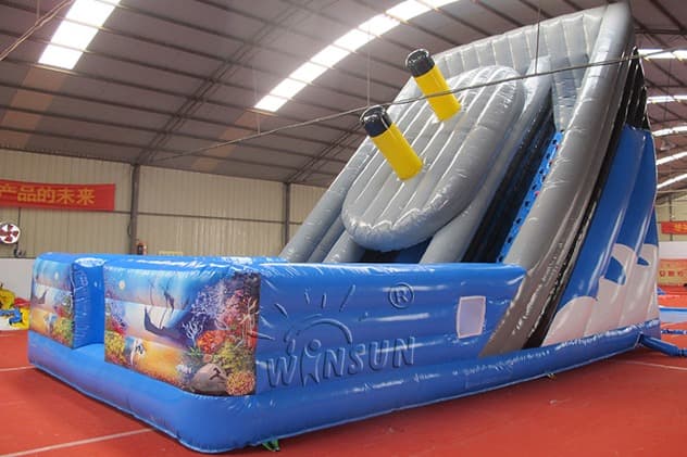 wholesale inflatable titanic slide