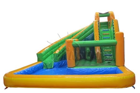 Inflatable pool slide for sale