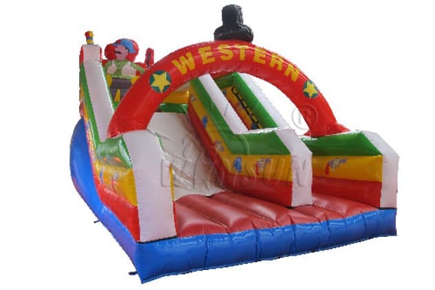 customized huge outdoor Inflatable dry slide