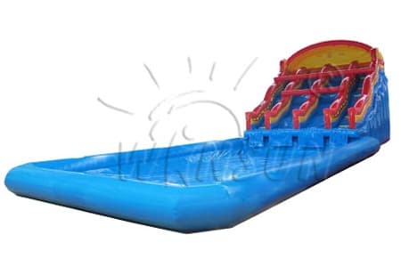 WSS-166 Inflatable Water Slide With Pool