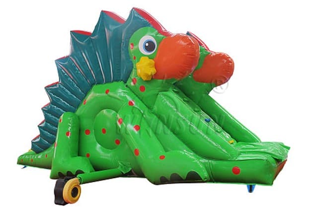 commercial Lizard inflatable water slide
