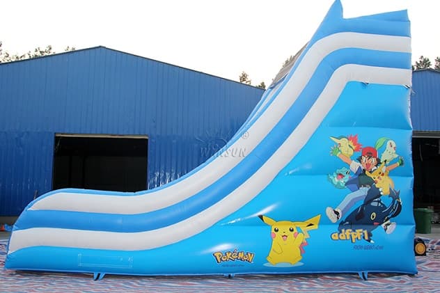 wholesale pikachu theme inflatable slide