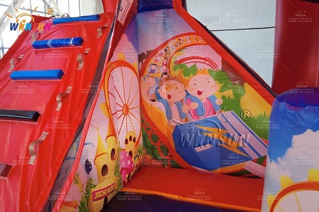 giant Ferris wheel inflatable combo