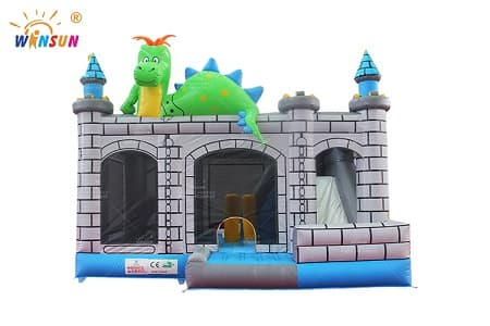 WSC-082 Inflatable Jumping Castle Dino Combo