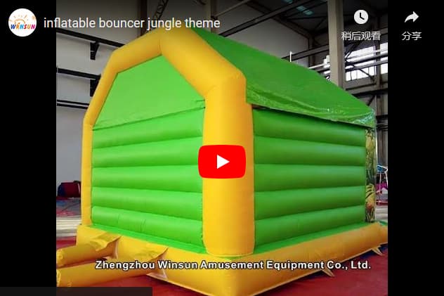 Inflatable Bouncer Jungle Theme for sale