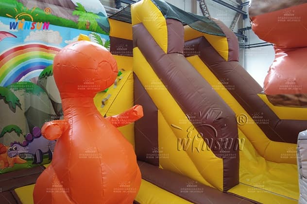 custom inflatable combo dinosaur theme price