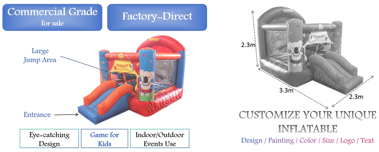 Commercial Inflatable Bouncer outdoor for sale