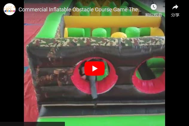 Commercial Inflatable Obstacle Course Game Theme for sale