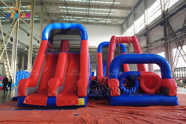 Inflatable U-shaped Obstacle Course for sale