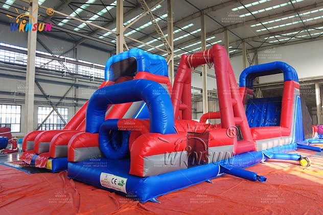 wholesale Inflatable U-shaped Obstacle Course