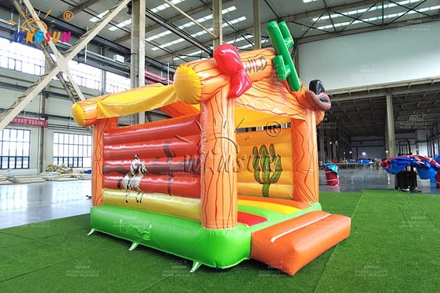 indoor Inflatable Wild West Bouncy House