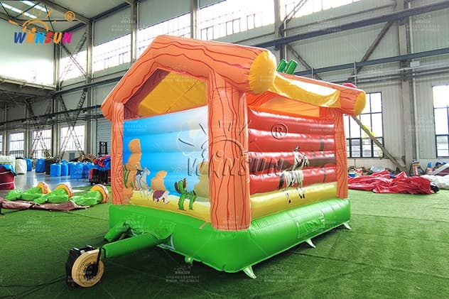 cheap Inflatable Wild West Bouncy House