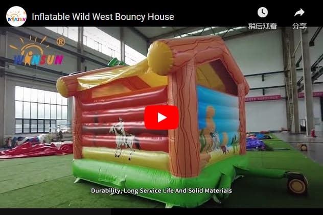 Inflatable Wild West Bouncy House