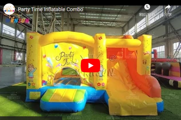 Party Time Inflatable Combo for sale