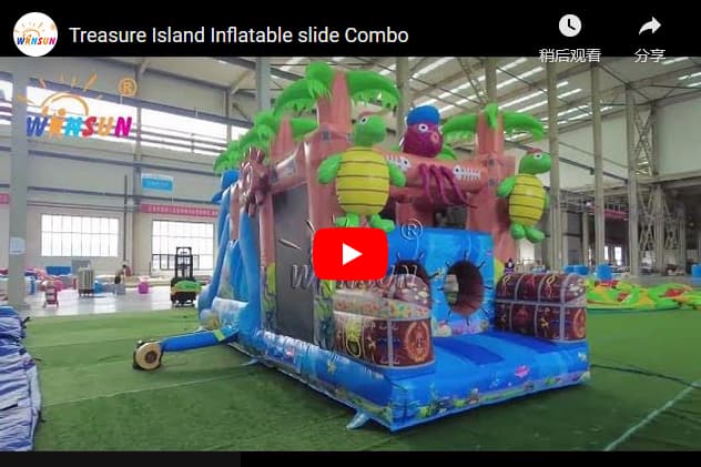 Treasure Island Inflatable Combo