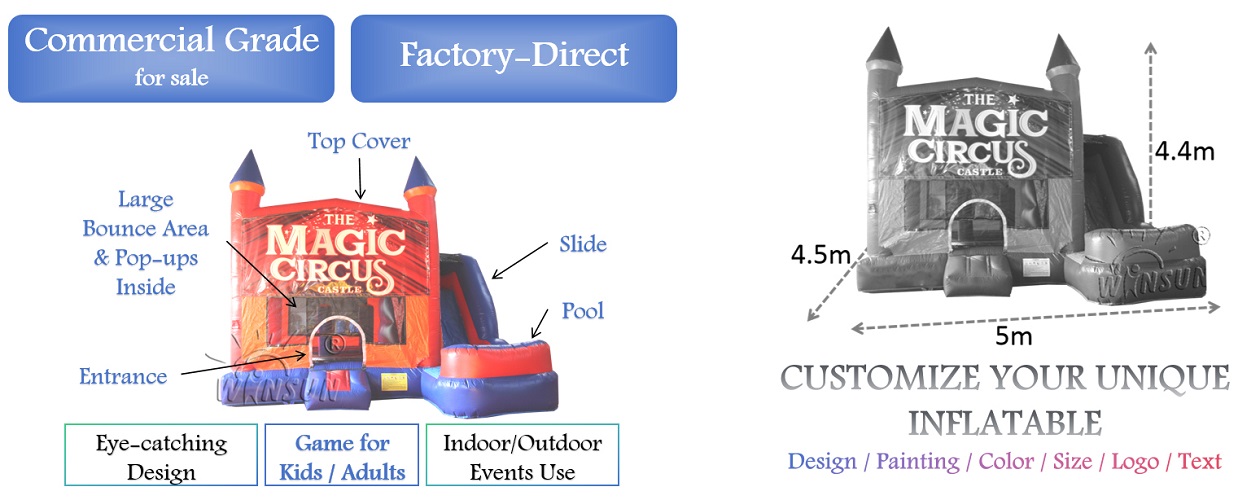 commercial Inflatable Jumping Castle for sale