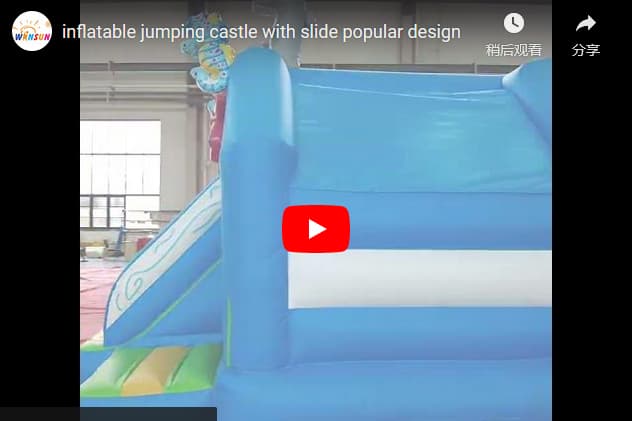 commercial Inflatable Jumping Castle with Slide