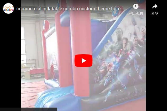 Commercial Inflatable Combo Custom Theme for sale