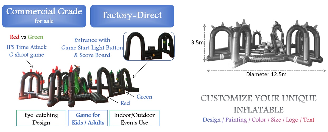 WINSUN Inflatable IPS Time Attack G shoot game
