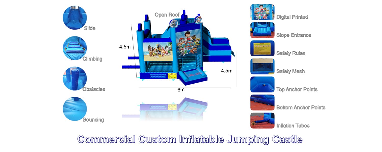 inflatable bounce house combo for sale