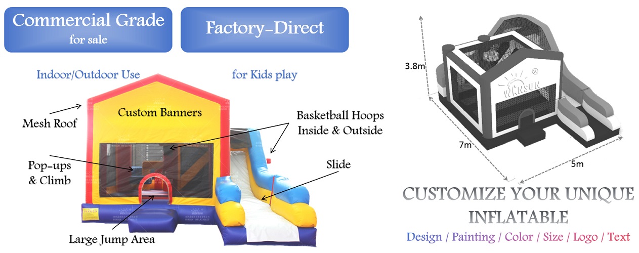 Commercial Inflatable Combo Custom for sale