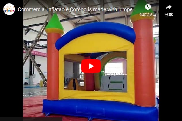 Commercial Inflatable Combo Jumper Slide for sale