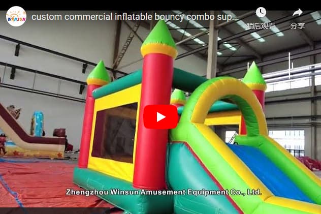 Custom Commercial Inflatable Bouncy Combo outdoor