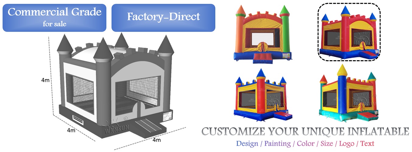 Custom Commercial Inflatable Jumping Castle outdoor