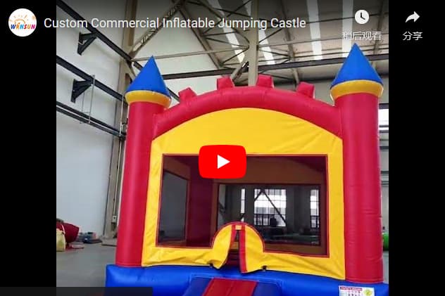 Custom Commercial Inflatable Jumping Castle wholesale