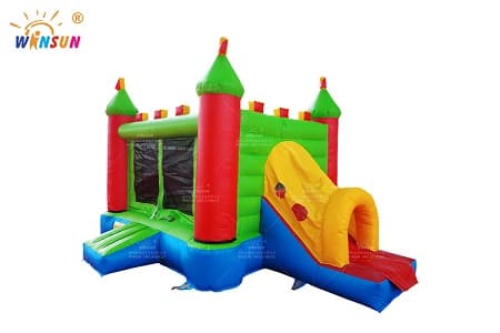 WSC-258 Inflatable Bouncy Castle With Slide