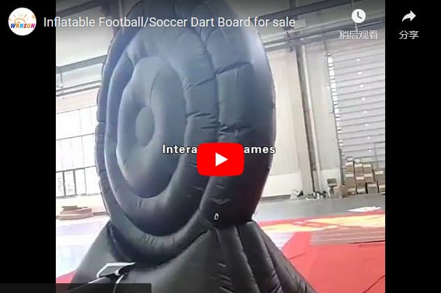 Inflatable Foot Dart Board