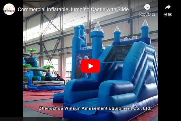 Inflatable Jumping Combo Frozen for sale