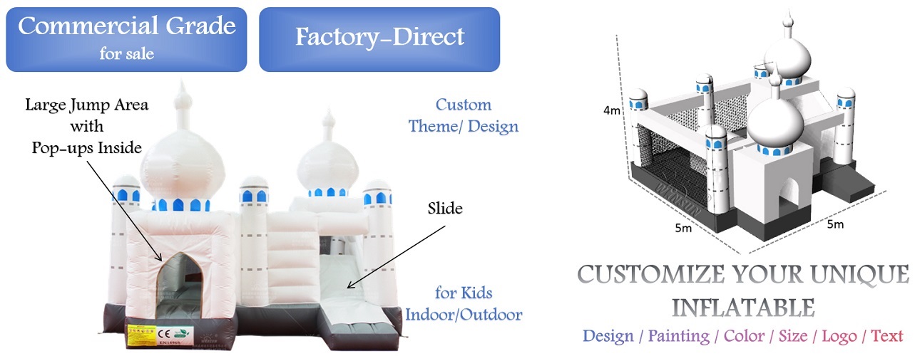 Inflatable Jumping Combo Masjid Theme
