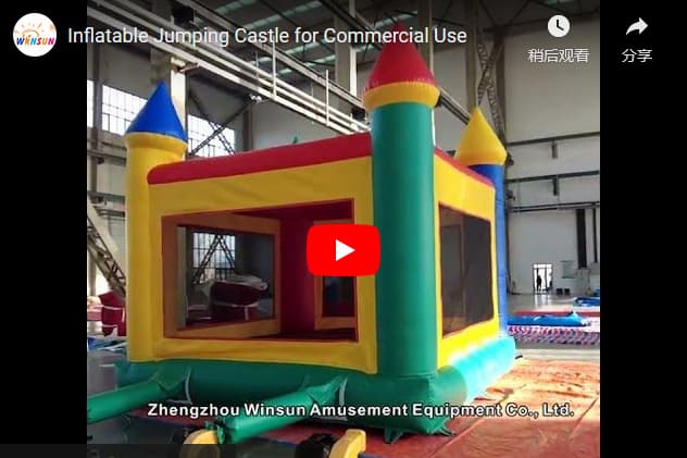 outdoor Inflatable Jumping Castle Commercial Use