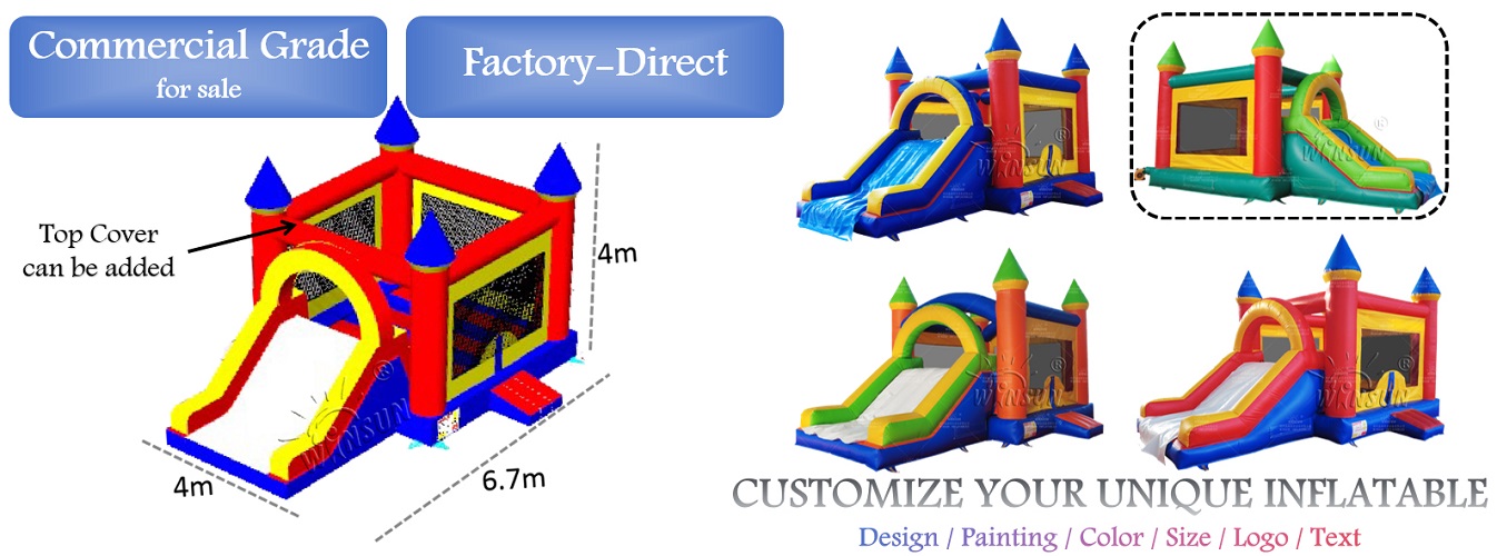 wholesale Commercial Inflatable Bouncy Combo